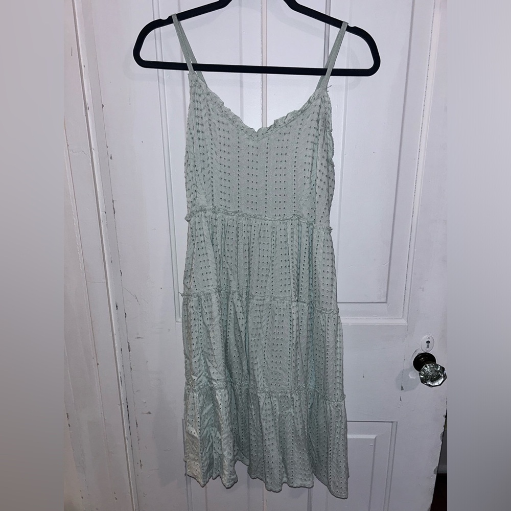 Light Green Tank Top Dress